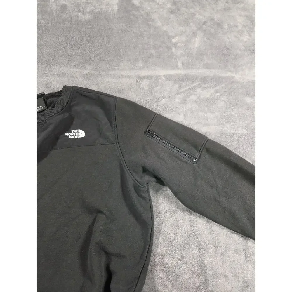 The North Face Men’s Size L Black Crew Neck Pullover Sweatshirt C2